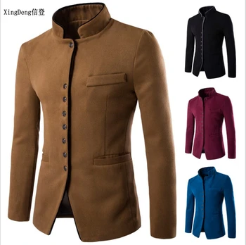 2023 férfi Kínai öltönykabátok Blazer For Quality Blazers Slim Fit pamut felső kabát jelmez Homme ruházat