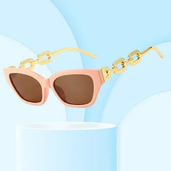 Fashion Cat Eye napszemüveg női Leopárd szemüveg Retro napszemüveg Női luxus designer szemüveg UV400 napszemüveg barna árnyalatok