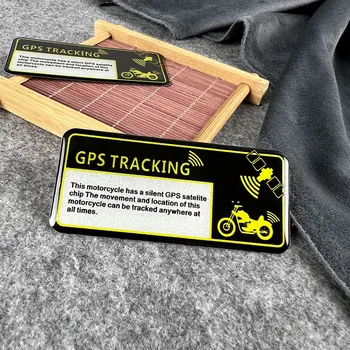 3D fényvisszaverő matrica figyelmeztetés GPS RIASZTÓRENDSZER Lopásgátló nyomon követése Motorkerékpár tartozékok Tank matrica Autó a KTM számára YAMAHA SUZUKI