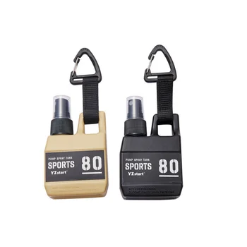 80ml kültéri kemping hordozható szivattyú parfüm újratölthető spray palack üres kozmetikai tartályok porlasztó palack utazás