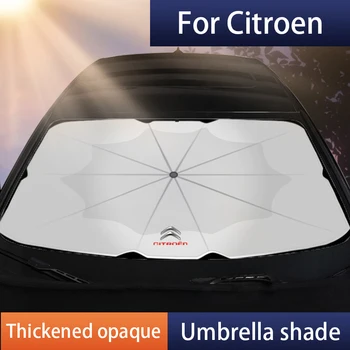 Autós napernyővédő napernyő belső szélvédő védelem Citroen C1 C2 C3 C4 Picasso C5 DS3 DS4 számára