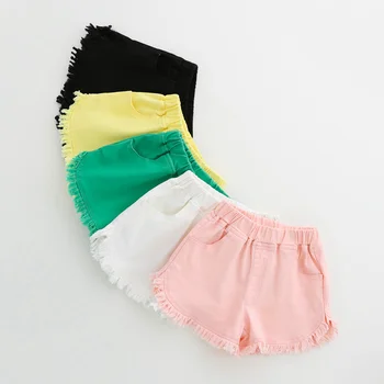 2023 Új nadrág gyerekeknek Őszi nadrág Enfant Garcon gyerek divat tollas zöld nadrág Baby Girls rövid nadrág 2-7T