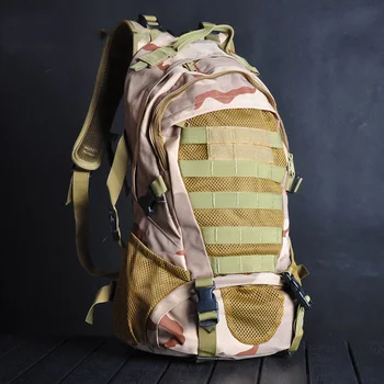 Kültéri Oxford katonai taktikai hátizsák karcálló Molle Camo válltáska Trekking túrázás Hegymászás Sport Hadsereg hátizsák