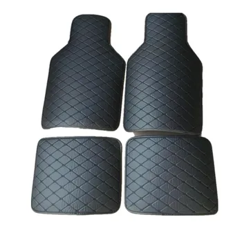 ÚJ Luxus egyedi autószőnyegek Fiat Bravo-hoz Tartós bőr Autó belső kiegészítők Vízálló Szennyeződésmentes szőnyegek