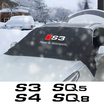 téli jég, fagy és hóeltakarítás autó szélvédő hóeltakarító napernyő burkolat Audi S1 S2 S3 S4 S5 S6 S7 S8 SQ2 SQ3 SQ5 SQ7 SQ8