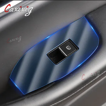 Mazda 3 Axela 2017 2018 2020 2021 autó ajtó középkonzol fogaskerék navigáció Teljes készlet belső díszlécek TPU HD védőfólia