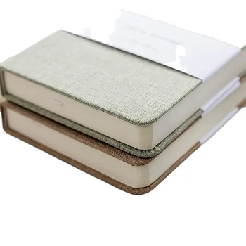 Hordozható notebook, Gyermek egyszerű kis friss színű szövet kéz, Üres kézikönyv, Grid notebook, notebook