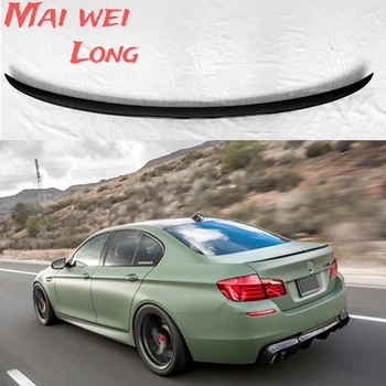 BMW 5-ös sorozat F10 F18 2010--2017 év spoiler M5 stílusú ABS műanyag szénszálas megjelenésű hátsó csomagtartó szárny autó karosszéria készlet tartozékok