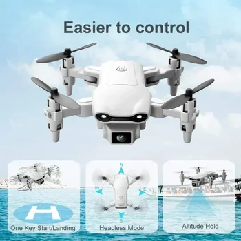 4K 1080P HD kamera WiFi FPV légnyomás magasság Hold összecsukható quadcopter RC Drone Kid GIft Toy V9 Új Mini Drone