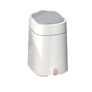 Intelligens szemetes háztartási automatikus érzékelő fedett elektromos WC-papír vödör