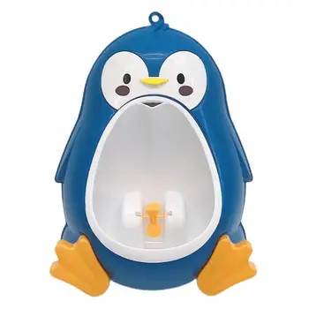 Fiú piszoár kisgyermekeknek bili fiúk piszoár álló kisgyermekek számára falra szerelhető pingvin alakú WC-edzés Pisilő állvány fiúknak