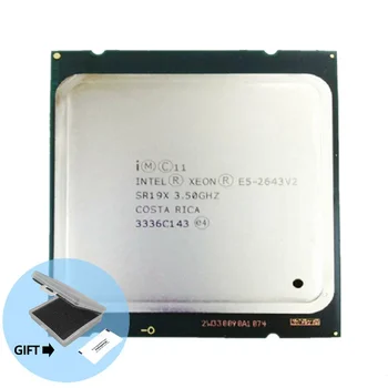 3,50 GHz 6 magos 25M E5 2643V2 LGA2011 Intel Xeon CPU processzor E5 2643 V2 SR19X