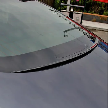 Spoiler a Tesla Model 3-hoz Hátsó ablak vízálló csomagtartó víztartó szárny fekete ABS csomagtartó hátsó spoilerfedél Díszítő tartozékok