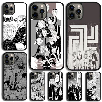 Tokyo Revenge Manga telefontok iPhone 15-höz 14 13 12 Mini 11 Pro Max SE 2020 6S 7 8 Plus X XS Max XR fedőhéj coque