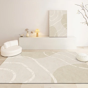 Hálószobához Nagy területű szőnyeg Japán stílusú minimalizmus Szőnyegek nappali dekorációhoz Tinédzser otthoni szőnyeg Dohányzóasztal szőnyegek