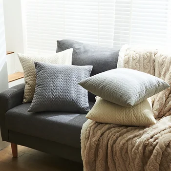bársony a legtöbb kanapé Luxus párnákkal borított, párnával borított párnák 18x18, erős nappali kanapékhoz használják