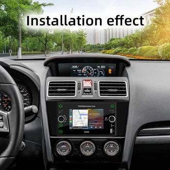 2 Din Android 12 autó GPS FM rádió multimédia lejátszó 2Din navigáció 4.7inch képernyő CarPlay és Android Auto & Mirrorlink