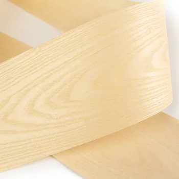 Természetes fehér kőris fa furnér padlóburkolatokhoz DIY bútor szék szekrényajtók hangszóró külső bőr vékony panel 250x20cm
