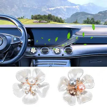 Légkondicionáló kimeneti klip Szellőző csipesz AC kimenet aromaterápiás rögzítésű levehető autó belső dekoráció lányoknak Női illik