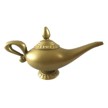 Jelmez kellékek Aladin lámpa ékszerdoboz Aladdin lámpa alakja Halloween kellékek Hot Room Party díszek Figurine Lakberendezés