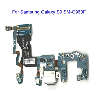 USB töltő dokkoló csatlakozó Flex kábel Samsung Galaxy S9 G960F G960U S9Plus G965F G965U mikrofonkártya fejhallgató porthoz
