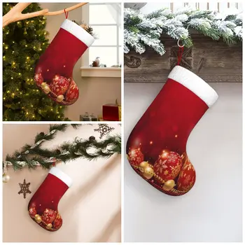 Karácsonyfa Karácsonyi harisnya Zokni Mantel medál dekoráció Kezdőlap Újévi parti dekoráció
