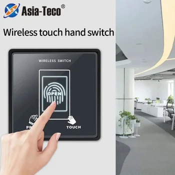 Touch távirányító ajtó kijárati gombjának kioldása Nyomókapcsoló beléptető rendszerhez Elektronikus zár beléptető tartozék
