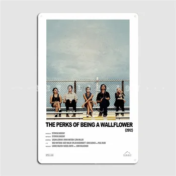 A falvirág lét előnyei 2012 alternatív film fém jel falfestmény falfestmény Lemezek létrehozása Ón tábla poszter