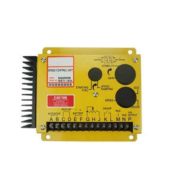 SG6800E Elektromos fordulatszám-szabályozó motorszabályozó tábla chippel DC motorvezérlő modul dízelgenerátor tartozékok
