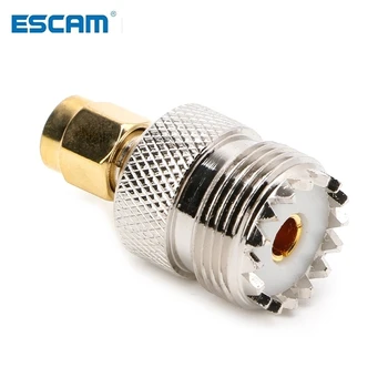 ESCAM Hot Sale UHF anya SMA dugós csatlakozó koaxiális adapter