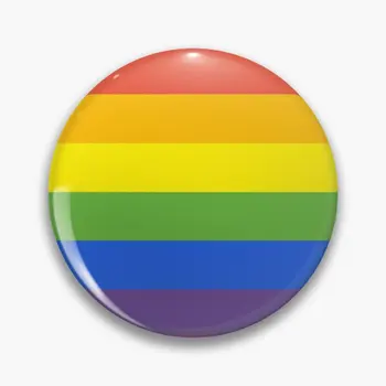 Flag LMBTQ Soft Button Pin Rajzfilm Vicces Ékszer Dekoráció Női Ajándék Jelvény Kalap Ruhák Lapel tű Kreatív Aranyos Gallér Divat