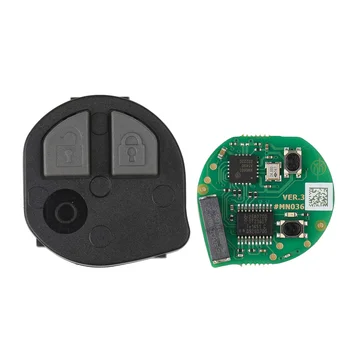 XNSZ01EN univerzális vezeték nélküli távirányító kulcs Fob 2 gomb a VVDI billentyűszerszámhoz