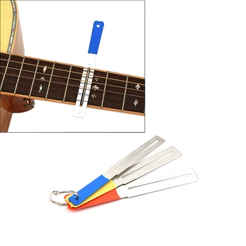 3 db gitár fret csiszolás elleni védelem fémlemez gitárlemez javító eszköz gitár fret forgácsdugó lemez fogólap védő