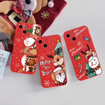 Karácsonyi ajándéktok Samsung Galaxy A53 A13 A12 A52 A51 A50 S22 S21 S20 A33 A32 A22 A71 Ultra FE Fan Edition aranyos jávorszarvas lökhárító