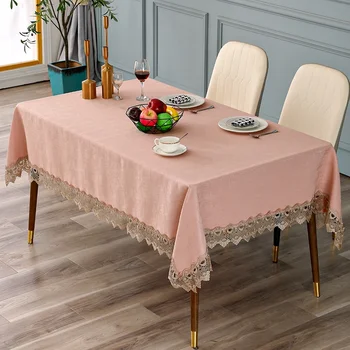 Nordic egyszerű, modern asztalterítő csipke vízálló, forrázásálló és hőszigetelő