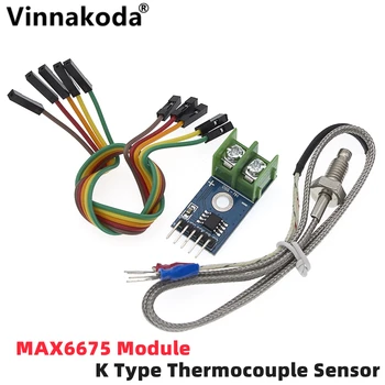 MAX6675 modul + K típusú hőelem érzékelő hőmérsékleti foka Arduino-hoz