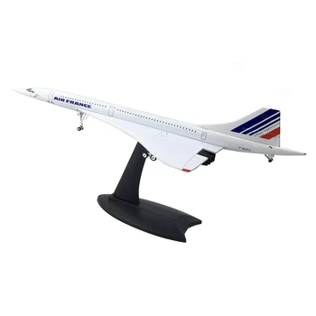 1/200 Concorde szuperszonikus utasszállító repülőgép Air France Airways modell statikus kijelző gyűjteményhez