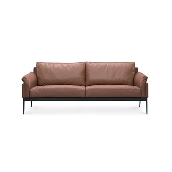Modern irodai kanapé 2 személyes nappali kanapék új design bőr kanapé szett