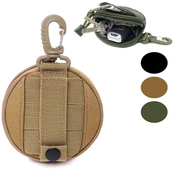1000D taktikai pénztárca zseb katonai kiegészítő táska Hordozható mini pénzérme tasak Kulcstartó deréktáska vadászathoz