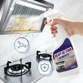 500ml nehézolajfolt-eltávolító buborékhabzó spray konyhai páraelszívó tisztítóhoz