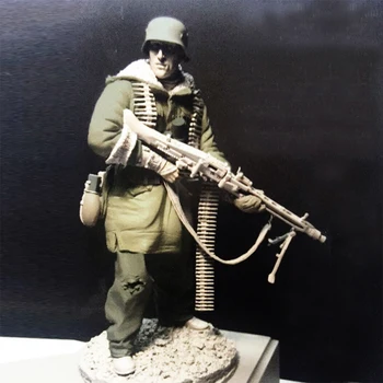 1/16 Gyanta modell figura készletek GK, katonai téma, összeszereletlen és festetlen, 257RDC