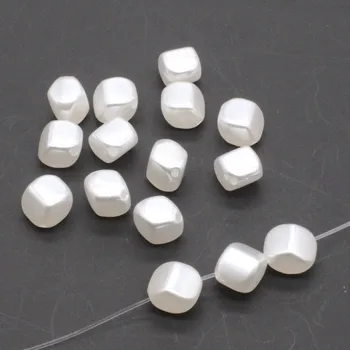 30db/50db akril távtartó gyöngyök gyöngyutánzat kerek laza gyöngyök ékszerkészítéshez DIY ruha gyöngyök gyöngyök