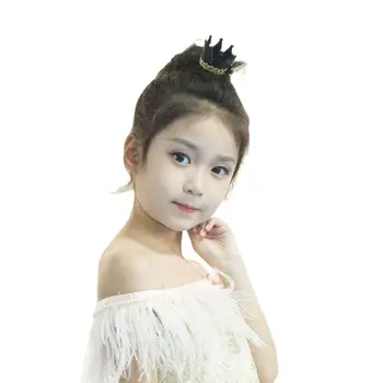 Hattyú íj Tutu ruhadísz Barrettes hercegnő Gyermek lány hajtű koreai stílusú hajcsat korona hajcsat haj kiegészítő