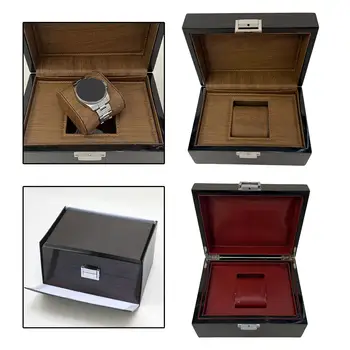 Egy Watch Box tartó Ékszerek Multifunkciós órakirakat kollégiumi utazási üzletekhez hálószoba férfi nők