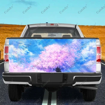 anime cseresznyevirág Japán Autó matricák teherautó hátsó farok módosítása festés megfelelő teherautó fájdalom csomagolási kiegészítők matricák