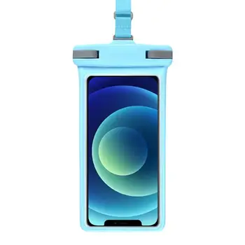Vízálló telefontok Univerzális mobiltelefon tok Száraz táska víz alatt állítható átlátszó telefon száraz táska zsinórral sznorkelezéshez