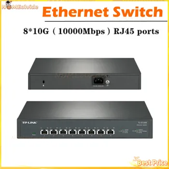 10GbE kapcsoló 10GB kapcsoló RJ45 kapcsoló 10 db gigabites 10G switch 10gbps Ethernet 8*10000mbps TI-ST1008 Plug and play TP-LINK