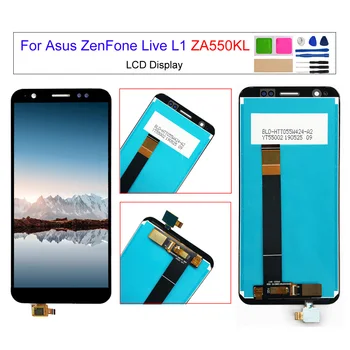  telefon képernyő, LCD kijelző Asus ZenFone live (L1) za550kl