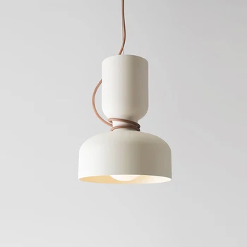 Nordic LED Modern dán tervező Art Creative Restaurant függőlámpa Kovácsoltvas lámpabúra Bár Kávéház Konyhai függőlámpa