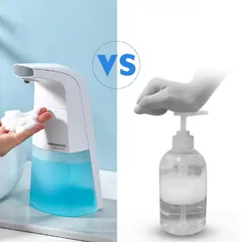 Ajándékválasztás -Érintés nélküli automata érzékelő szappanadagoló Intelligens kézmosó szappanadagoló Alkoholos spray szappanadagoló mosás